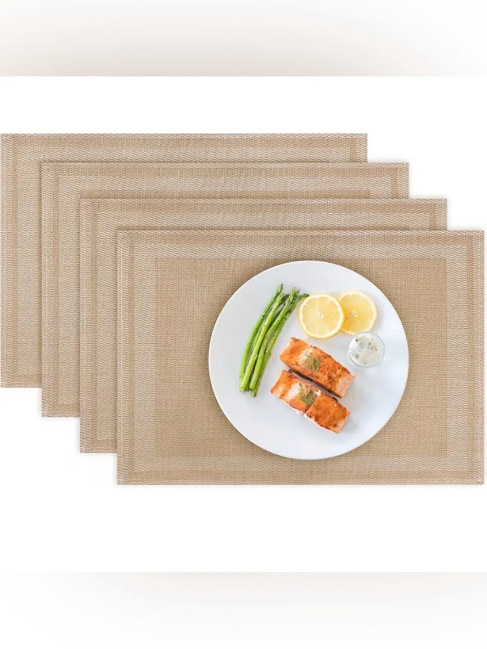 Set of 4 Woven Placemat Mats